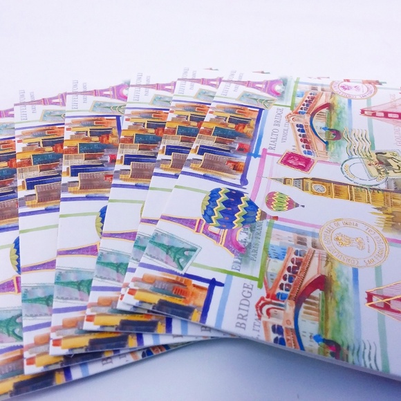 💙4/$35💙 6PC Travel Notecards with Envelopes - Picture 11 of 13